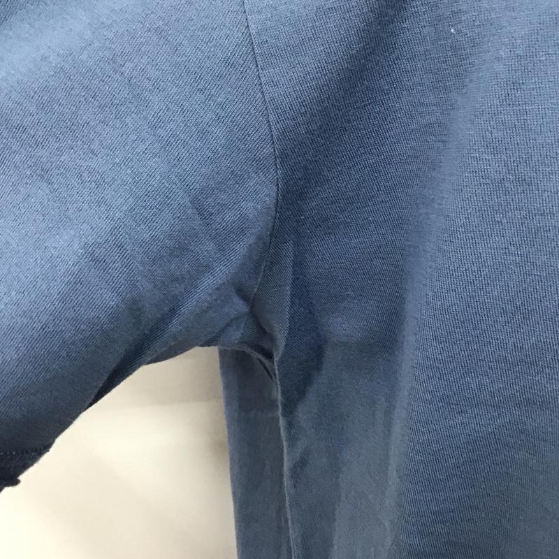 ドルチェアンドガッバーナ DOLCE&GABBANA Tシャツ 半袖 半袖カットソー プリントTシャツ クルーネックカットソー プリント 青 / ブルー /  メンズ USED 古着 中古 10127827