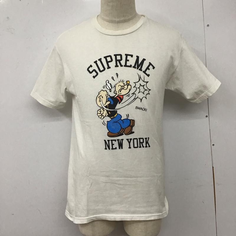 シュプリーム Supreme Tシャツ 半袖 10aw Popeyetee 半袖カットソー プリントTシャツ M プリント 白 / ホワイト /  メンズ USED 古着 中古 10127830