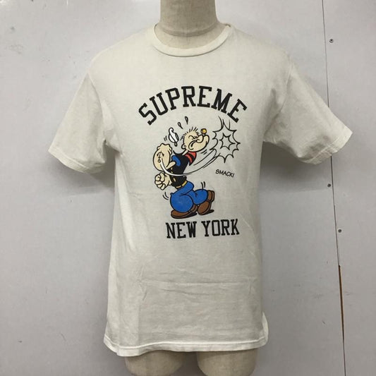 シュプリーム Supreme Tシャツ 半袖 10aw Popeyetee 半袖カットソー プリントTシャツ M プリント 白 / ホワイト /  メンズ USED 古着 中古 10127830