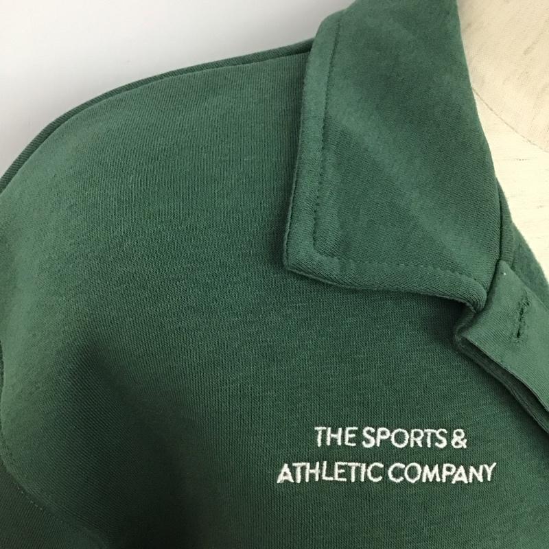 ナイキ NIKE トレーナー 長袖 fd0895-333 クロップトップ3QポロNCPS 長袖スウェット L ロゴ、文字 緑 / グリーン /  レディース USED 古着 中古 10127833