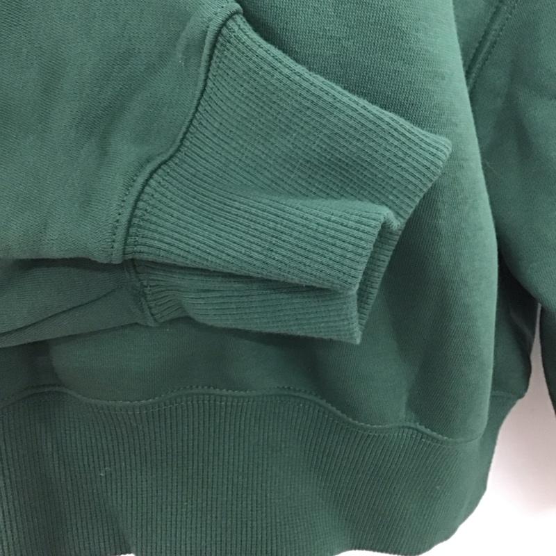 ナイキ NIKE トレーナー 長袖 fd0895-333 クロップトップ3QポロNCPS 長袖スウェット L ロゴ、文字 緑 / グリーン /  レディース USED 古着 中古 10127833