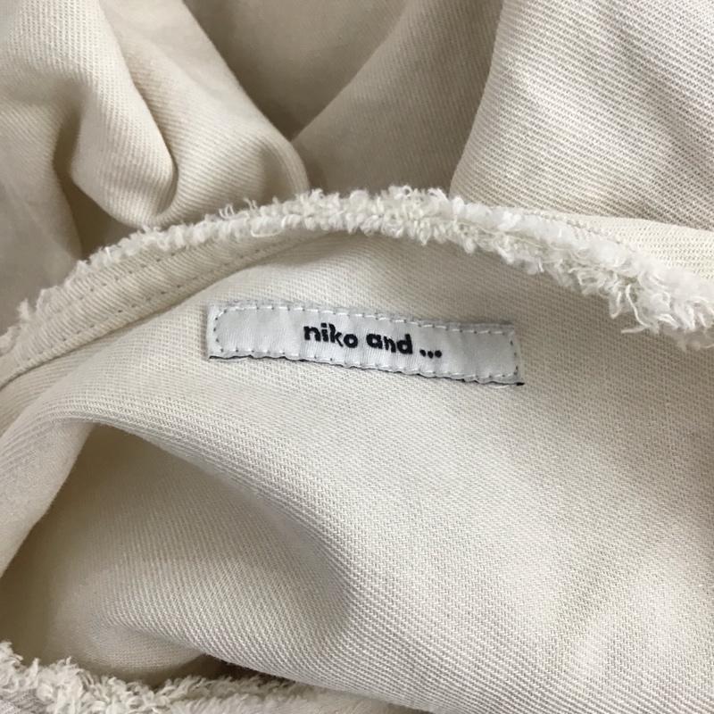 ニコアンド niko and... ジャケット、上着 ジャケット、ブレザー ノーカラージャケット カジュアルジャケット アウター FREE 無地 オフホワイト / オフホワイト /  レディース USED 古着 中古 10127837