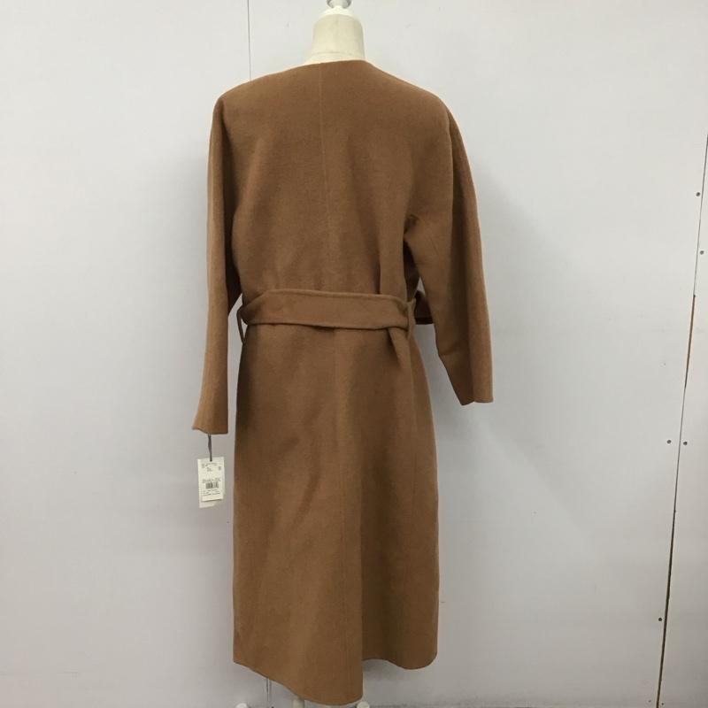 スナイデル SNIDEL コート コート一般 ロングコート アウター ノーカラージャケット FREE 無地 ベージュ / ベージュ /  レディース USED 古着 中古 10127854