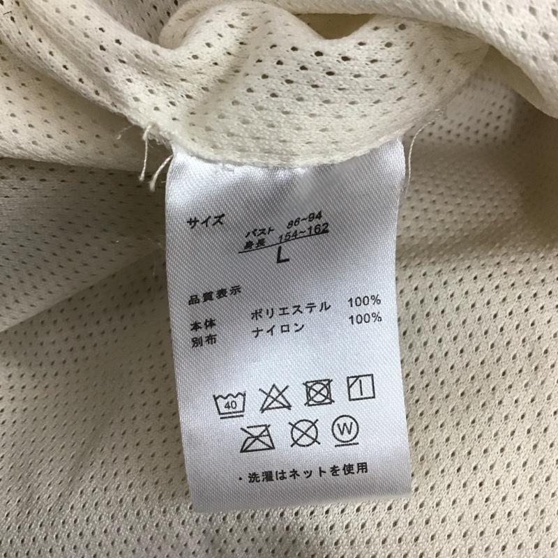 アウトドアプロダクツ OUTDOOR PRODUCTS ジャケット、上着 ジャケット、ブレザー ジップアップジャケット ボアジャケット アウター L ロゴ、文字 アイボリー / アイボリー /  レディース USED 古着 中古 10127856