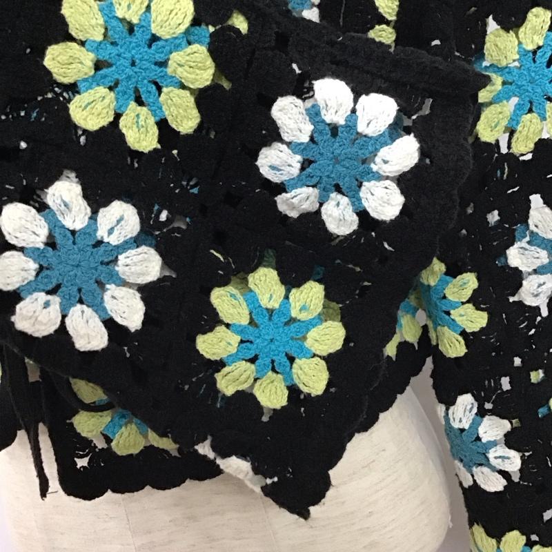 ページボーイ PAGEBOY カーディガン 長袖 長袖カーディガン 前紐 ニットカーディガン FREE 刺繍 マルチカラー / マルチカラー /  レディース USED 古着 中古 10127864