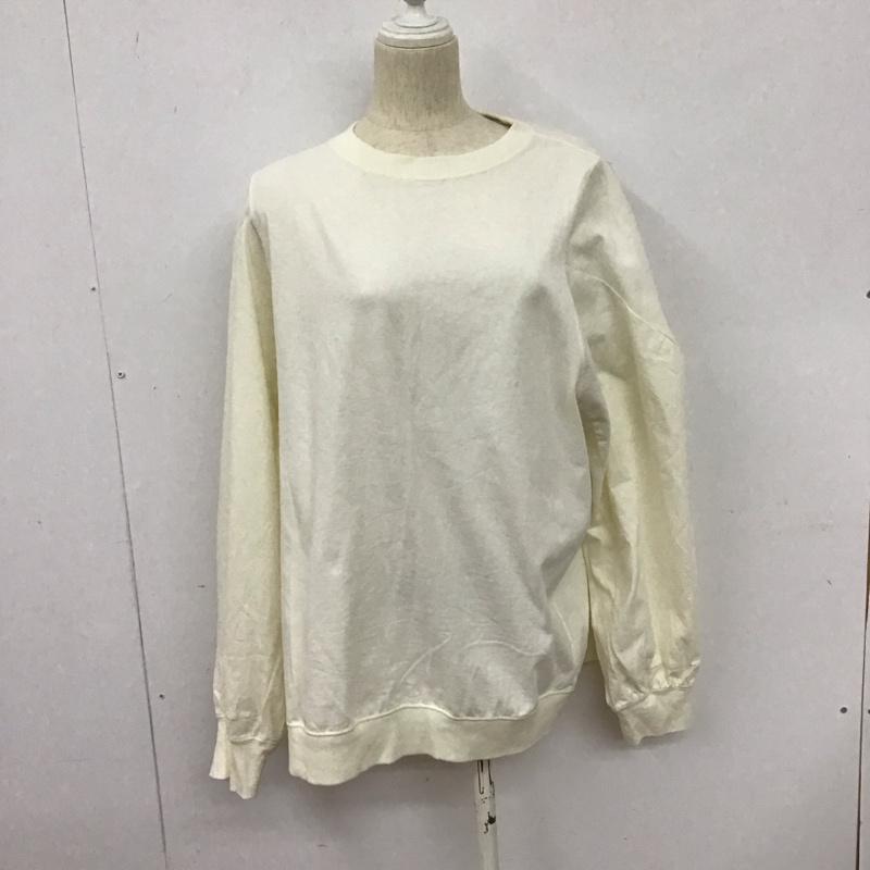 スライ SLY カットソー 長袖 030eay80-2110 OVERSOLIDSLEEVEトップス 長袖カットソー FREE 無地 白 / ホワイト /  レディース USED 古着 中古 10127870