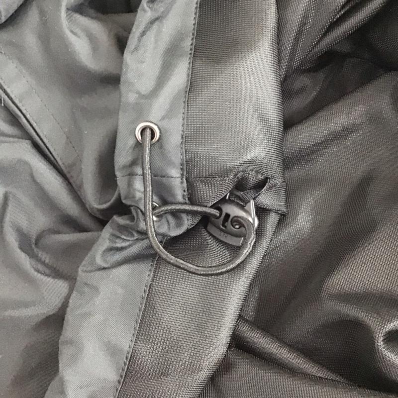 古着 USED カットソー 半袖 半袖カットソー ジップアップカラー プルオーバー mercedesbenz ロゴ、文字 黒 / ブラック /  メンズ USED 古着 中古 10127872
