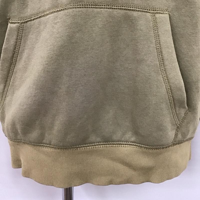 トミーヒルフィガー TOMMY HILFIGER パーカー 長袖 長袖パーカー プルオーバーパーカー スウェット XL ロゴ、文字 ベージュ / ベージュ /  メンズ USED 古着 中古 10127874