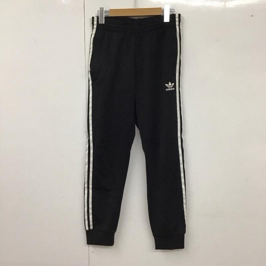 アディダス adidas パンツ ワークパンツ、ペインターパンツ cw1275 スポーツウェア スリムパンツ カジュアルパンツ M ロゴ、文字 黒 / ブラック /  レディース USED 古着 中古 10127879