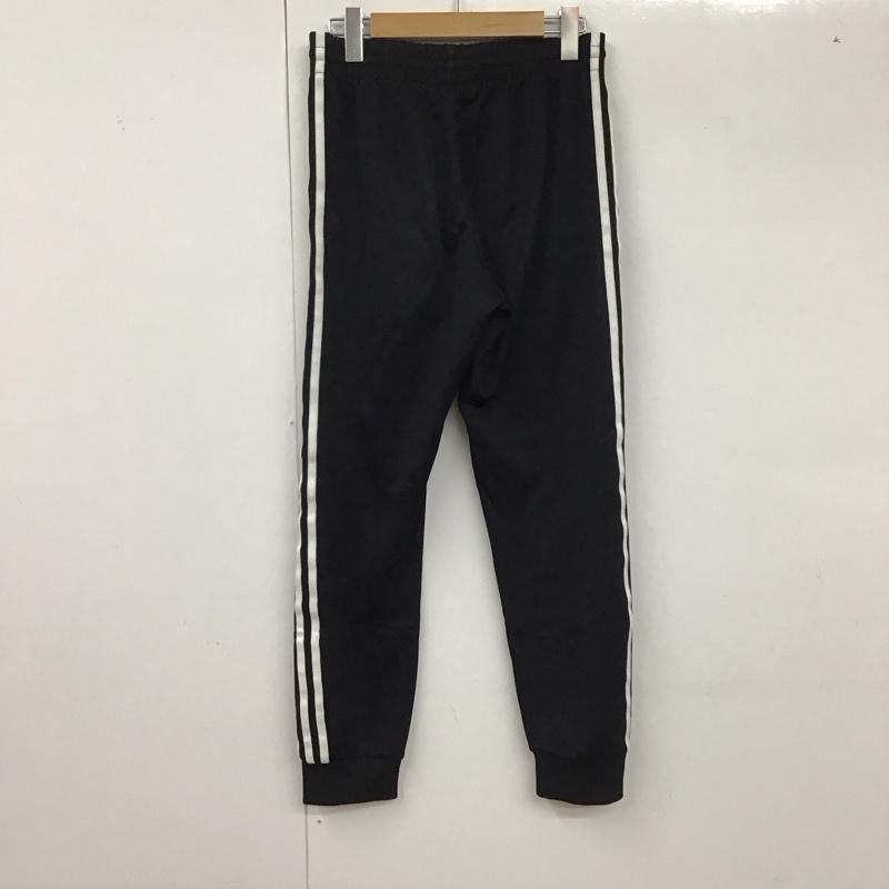 アディダス adidas パンツ ワークパンツ、ペインターパンツ cw1275 スポーツウェア スリムパンツ カジュアルパンツ M ロゴ、文字 黒 / ブラック /  レディース USED 古着 中古 10127879