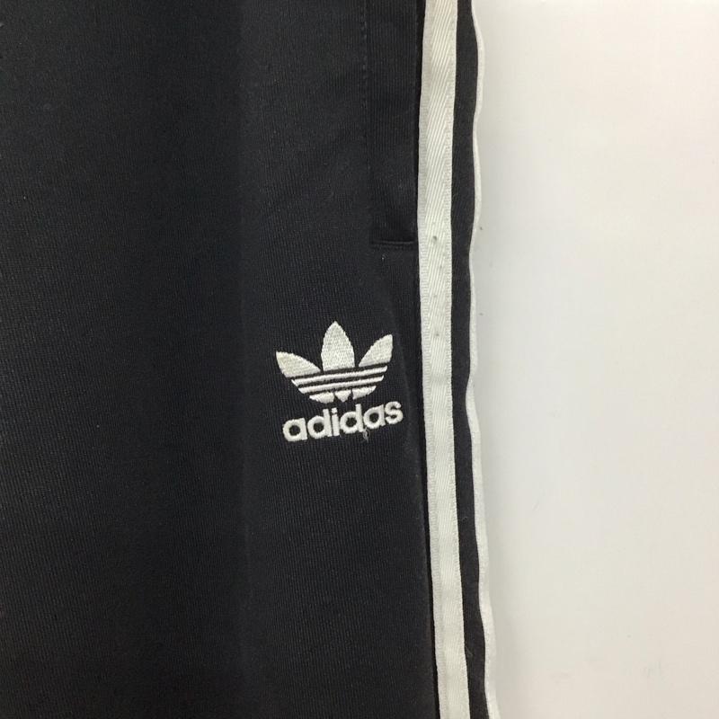 アディダス adidas パンツ ワークパンツ、ペインターパンツ cw1275 スポーツウェア スリムパンツ カジュアルパンツ M ロゴ、文字 黒 / ブラック /  レディース USED 古着 中古 10127879