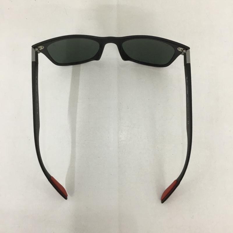 レイバン Ray-Ban めがね・サングラス サングラス RB4195-MF FERRARI ライトフォース フェラーリ ワンポイント 黒 / ブラック / X 赤 / レッド /  メンズ USED 古着 中古 10127891