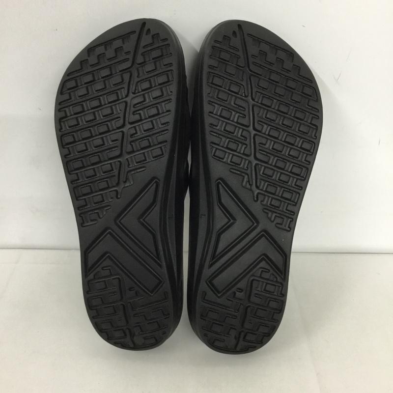 テリック TELIC サンダル サンダル シャワーサンダル リカバリーサンダル スポーツサンダル L ロゴ、文字 黒 / ブラック /  メンズ USED 古着 中古 10127893
