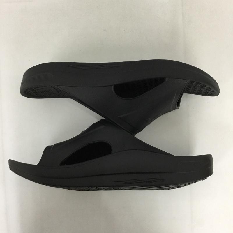 テリック TELIC サンダル サンダル シャワーサンダル リカバリーサンダル スポーツサンダル L ロゴ、文字 黒 / ブラック /  メンズ USED 古着 中古 10127893