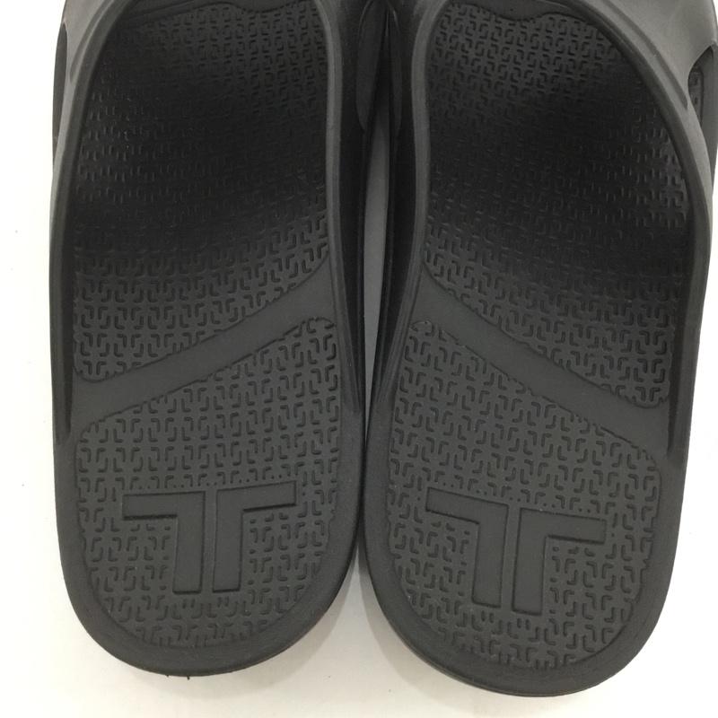 テリック TELIC サンダル サンダル シャワーサンダル リカバリーサンダル スポーツサンダル L ロゴ、文字 黒 / ブラック /  メンズ USED 古着 中古 10127893