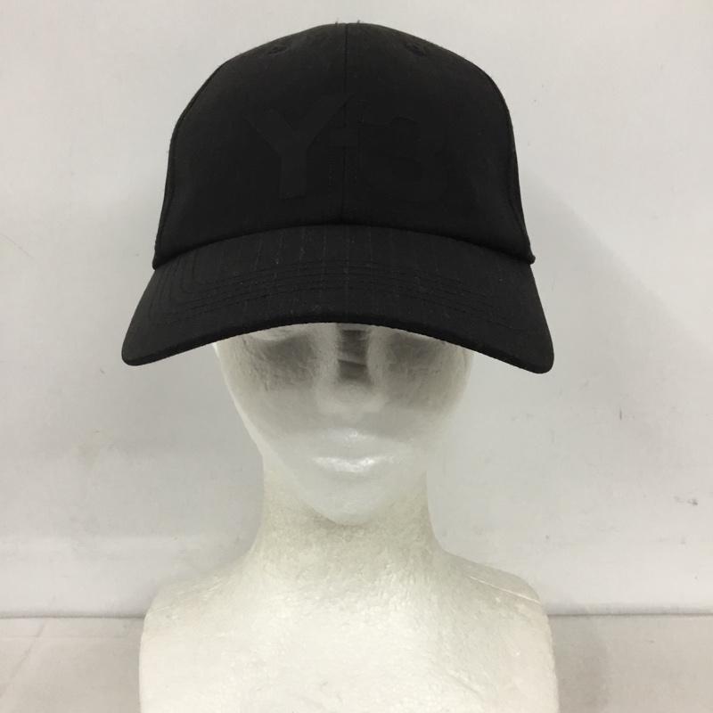 ワイスリー Y-3 帽子 キャップ GT6381 RIPSTOP LOGO CAP adidas ロゴ、文字 黒 / ブラック /  メンズ USED 古着 中古 10127894