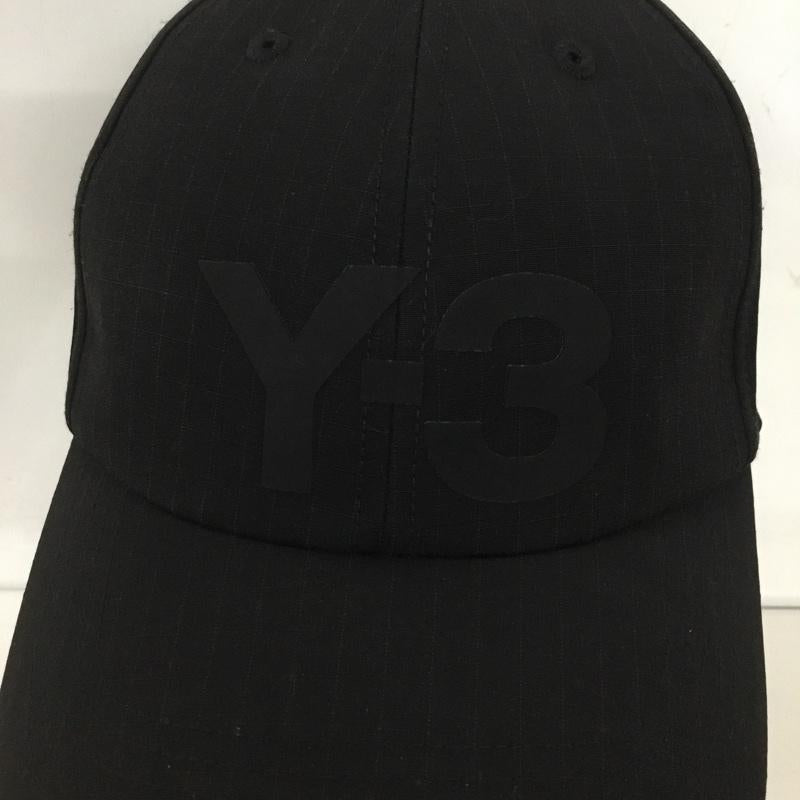 ワイスリー Y-3 帽子 キャップ GT6381 RIPSTOP LOGO CAP adidas ロゴ、文字 黒 / ブラック /  メンズ USED 古着 中古 10127894