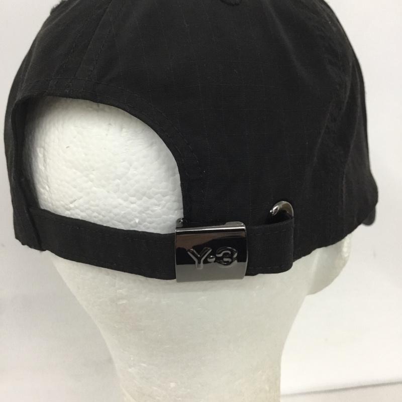 ワイスリー Y-3 帽子 キャップ GT6381 RIPSTOP LOGO CAP adidas ロゴ、文字 黒 / ブラック /  メンズ USED 古着 中古 10127894