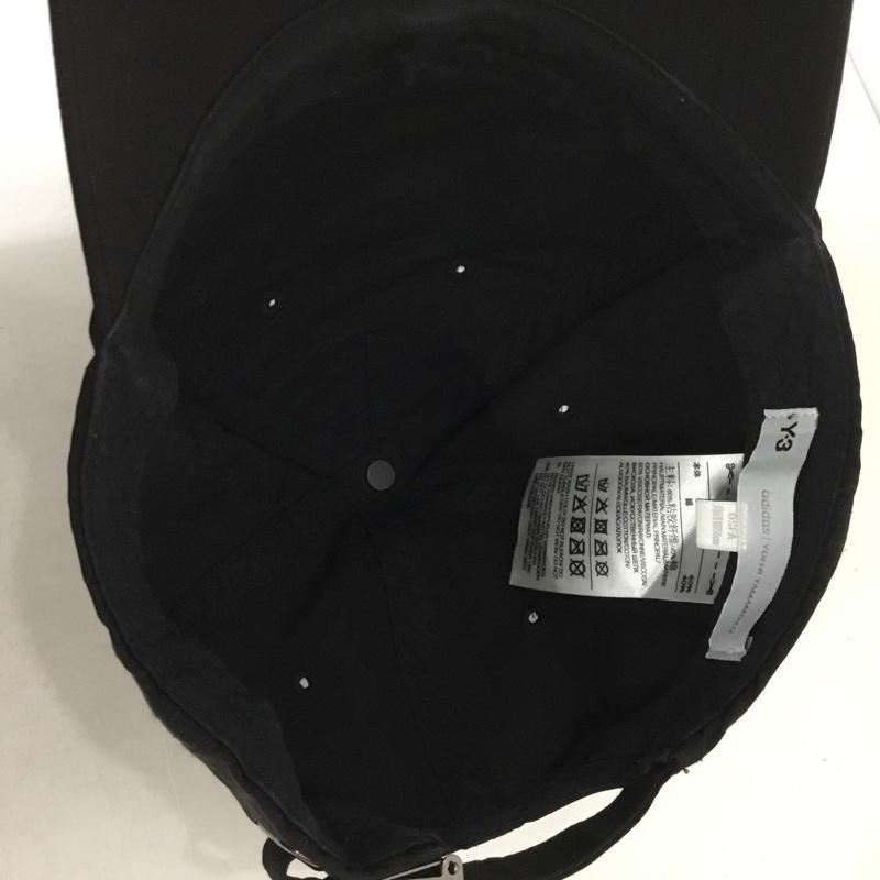 ワイスリー Y-3 帽子 キャップ GT6381 RIPSTOP LOGO CAP adidas ロゴ、文字 黒 / ブラック /  メンズ USED 古着 中古 10127894
