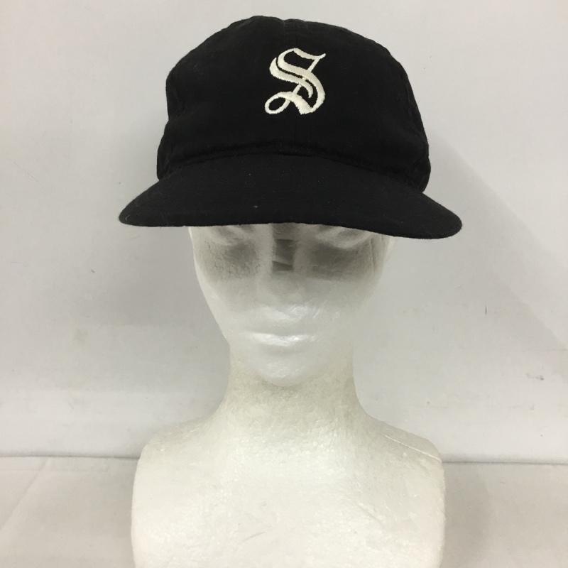 クーパーズタウンボールキャップ Cooperstown Ball Cap 帽子 キャップ Stead Made in USA ロゴ、文字 黒 / ブラック /  メンズ USED 古着 中古 10127897