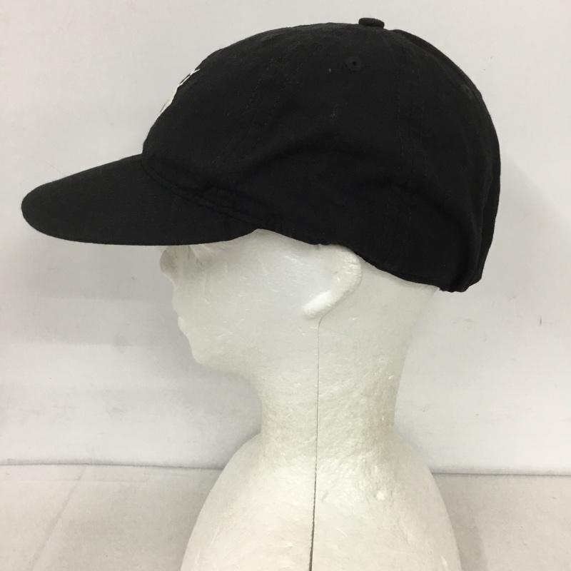 クーパーズタウンボールキャップ Cooperstown Ball Cap 帽子 キャップ Stead Made in USA ロゴ、文字 黒 / ブラック /  メンズ USED 古着 中古 10127897