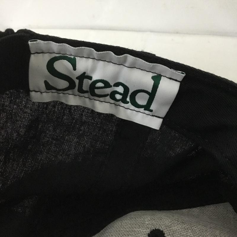 クーパーズタウンボールキャップ Cooperstown Ball Cap 帽子 キャップ Stead Made in USA ロゴ、文字 黒 / ブラック /  メンズ USED 古着 中古 10127897