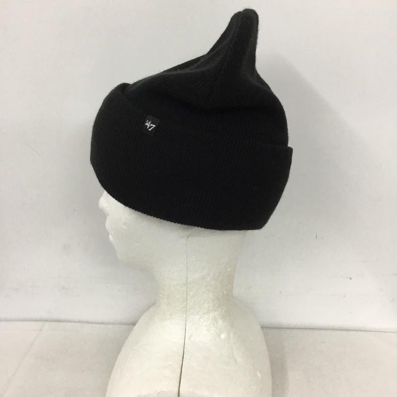 フォーティーセブンブランド 47 Brand 帽子 ニット帽 ビーニー エンゼルス ロゴ、文字 黒 / ブラック /  メンズ USED 古着 中古 10127898