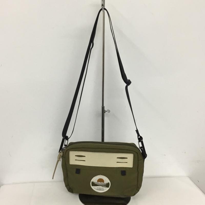 古着 USED ショルダーバッグ ショルダーバッグ PODSOL SANDQVIST フライフィッシング スリングバッグ ロゴ、文字 カーキ / カーキ /  メンズ USED 古着 中古 10127901
