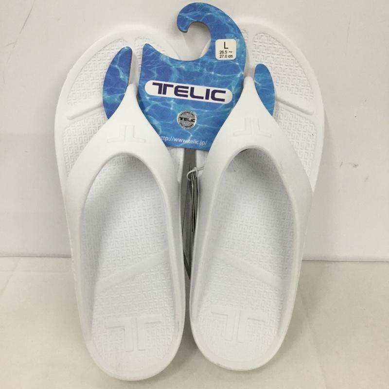 テリック TELIC サンダル サンダル 26.5～27cm TELIC FLIP FLOP リカバリーサンダル L 無地 白 / ホワイト /  メンズ USED 古着 中古 10127904