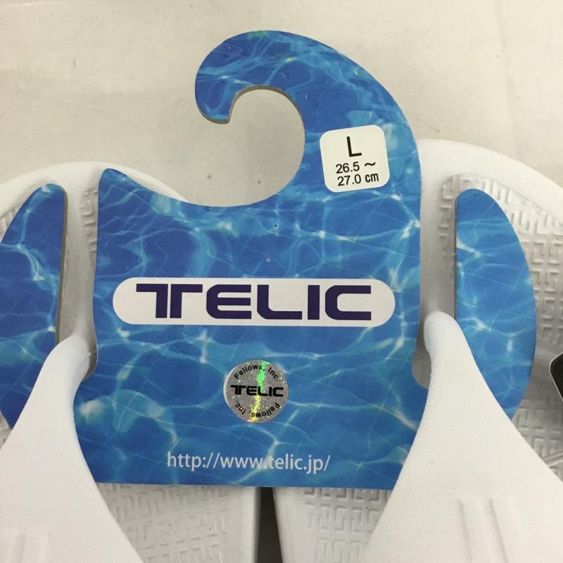 テリック TELIC サンダル サンダル 26.5～27cm TELIC FLIP FLOP リカバリーサンダル L 無地 白 / ホワイト /  メンズ USED 古着 中古 10127904