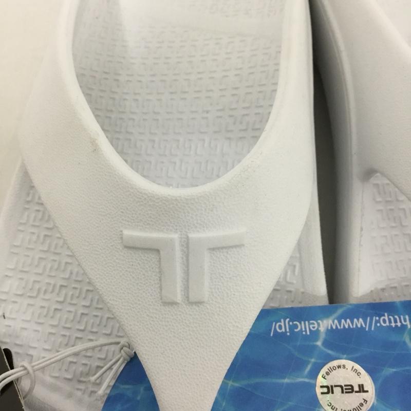 テリック TELIC サンダル サンダル 26.5～27cm TELIC FLIP FLOP リカバリーサンダル L 無地 白 / ホワイト /  メンズ USED 古着 中古 10127904