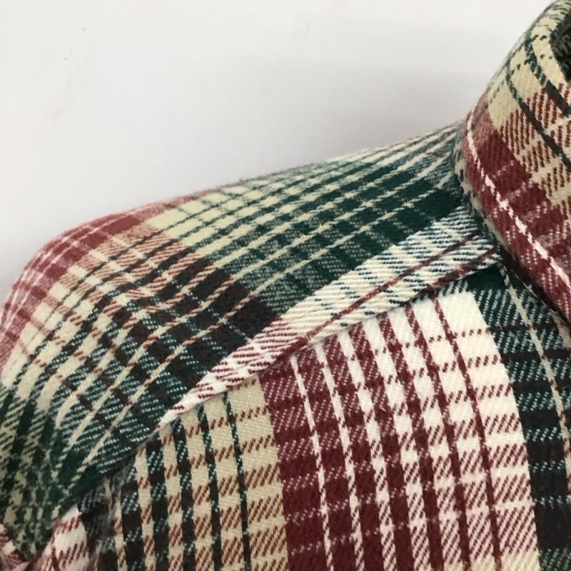 ファイブブラザー FIVE BROTHER シャツ、ブラウス 長袖 長袖シャツ チェックシャツ カラーシャツ 90s XXL チェック マルチカラー / マルチカラー /  メンズ USED 古着 中古 10127917