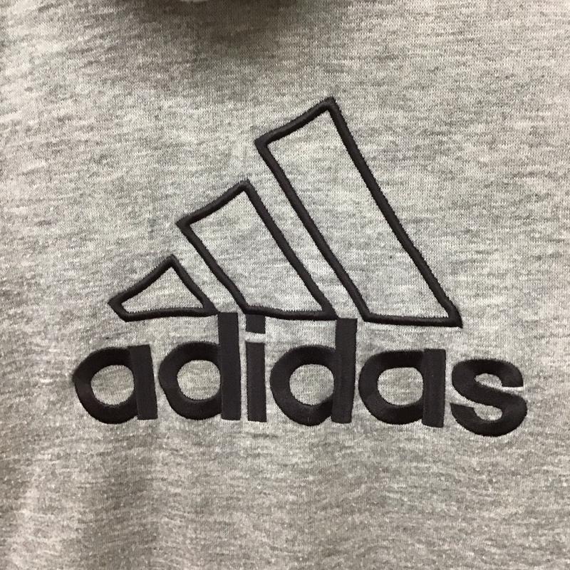 アディダス adidas ジャケット、上着 ジャケット、ブレザー ジップアップジャケット ナイロンジャケット アウター パーカー リバーシブル ロゴ、文字 黒 / ブラック /  メンズ USED 古着 中古 10127933