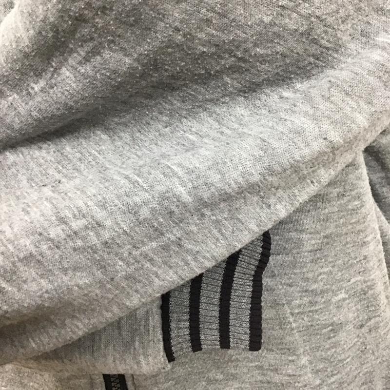 アディダス adidas ジャケット、上着 ジャケット、ブレザー ジップアップジャケット ナイロンジャケット アウター パーカー リバーシブル ロゴ、文字 黒 / ブラック /  メンズ USED 古着 中古 10127933