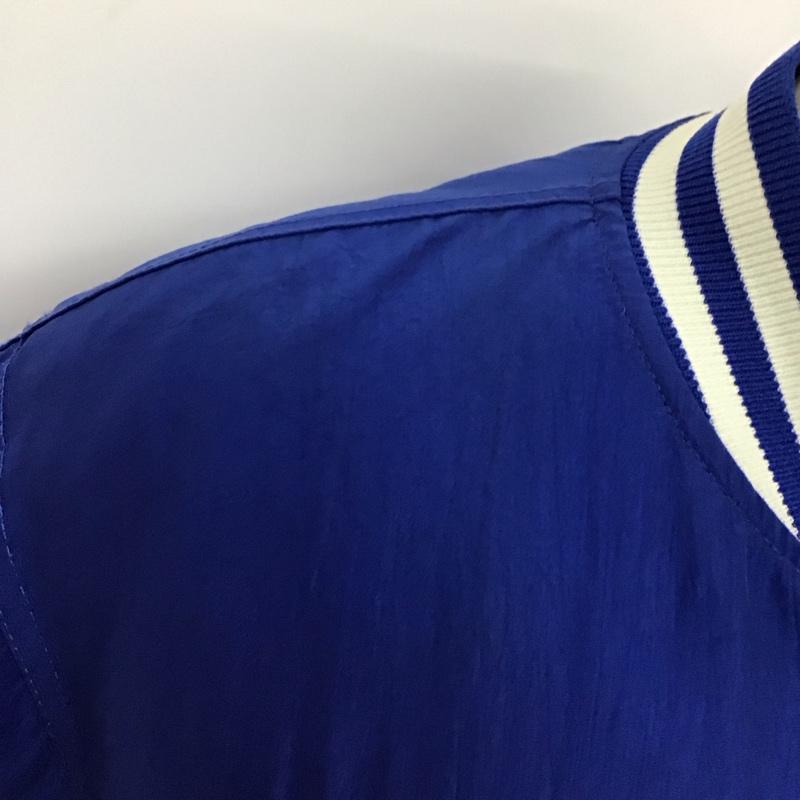 スターター STARTER ジャケット、上着 ジャケット、ブレザー スタジャン アウター 古着 前ボタン dodgers 90s M ロゴ、文字 青 / ブルー /  メンズ USED 古着 中古 10127936