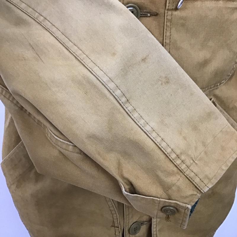 エルエルビーン L.L.Bean ジャケット、上着 ジャケット、ブレザー 前ボタンジャケット アウター カラージャケット 70s 80s 42 無地 ベージュ / ベージュ /  メンズ USED 古着 中古 10127949