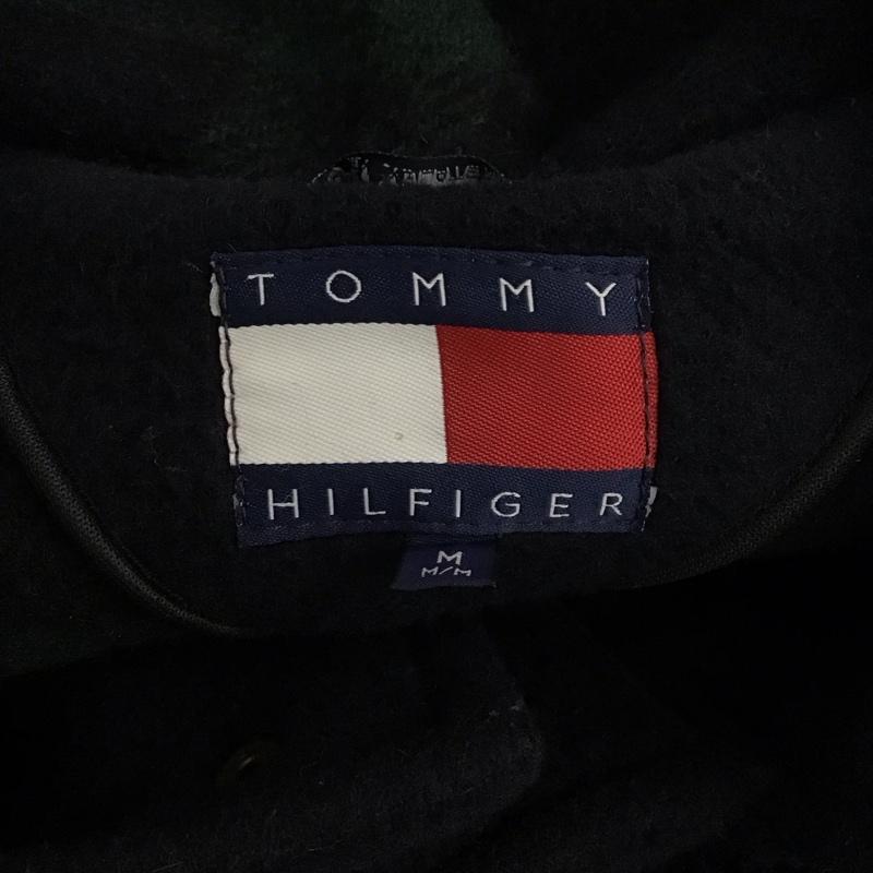 トミーヒルフィガー TOMMY HILFIGER コート コート一般 ロングコート フード付きジャケット アウター ダッフルコート M 無地 紺 / ネイビー /  メンズ USED 古着 中古 10127950