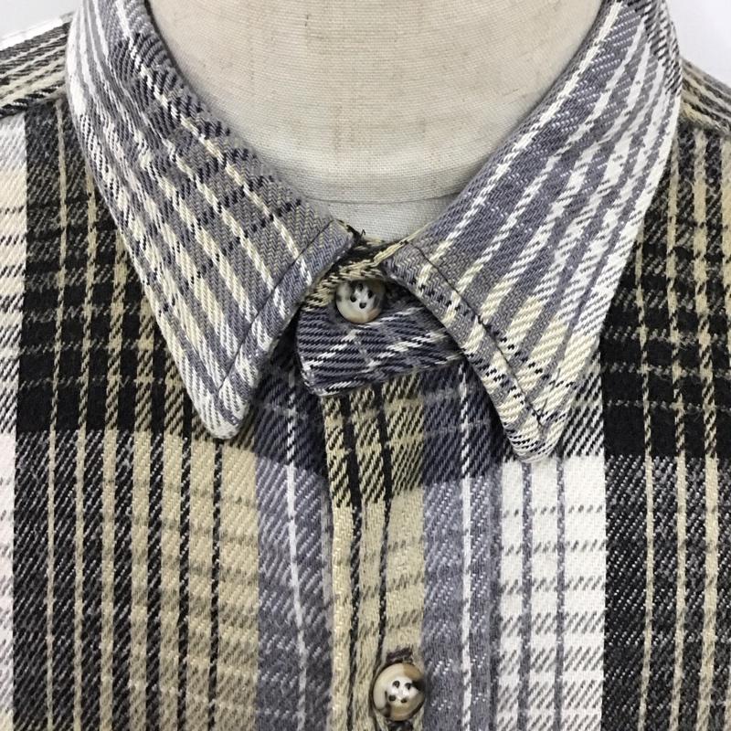 ファイブブラザー FIVE BROTHER シャツ、ブラウス 長袖 長袖シャツ チェックシャツ カラーシャツ 90s チェック マルチカラー / マルチカラー /  メンズ USED 古着 中古 10127952