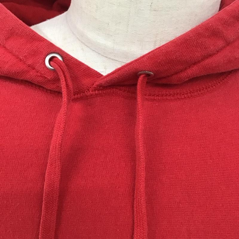 シュプリーム Supreme パーカー 長袖 18FW TrademarkHoodedSweatshirt 長袖パーカー L ロゴ、文字 赤 / レッド /  メンズ USED 古着 中古 10127956