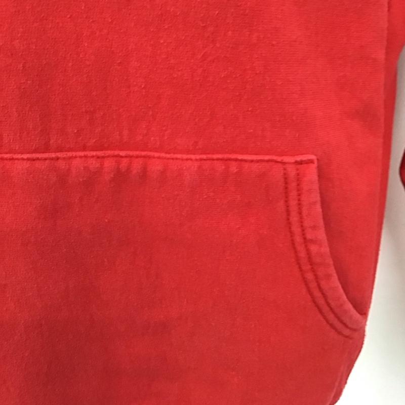 シュプリーム Supreme パーカー 長袖 18FW TrademarkHoodedSweatshirt 長袖パーカー L ロゴ、文字 赤 / レッド /  メンズ USED 古着 中古 10127956
