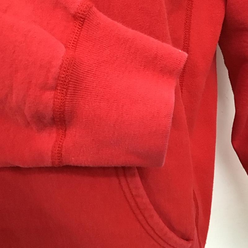 シュプリーム Supreme パーカー 長袖 18FW TrademarkHoodedSweatshirt 長袖パーカー L ロゴ、文字 赤 / レッド /  メンズ USED 古着 中古 10127956