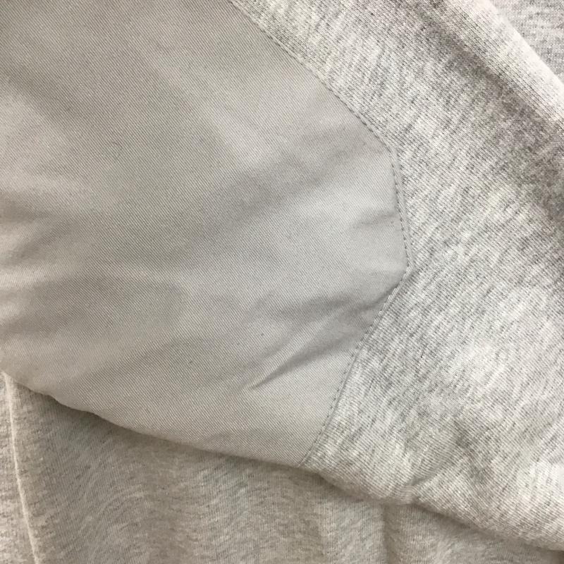 古着 USED トレーナー 長袖 長袖トレーナー スウェット ジップアップネック プルオーバー L ロゴ、文字 灰 / グレー /  メンズ USED 古着 中古 10127957
