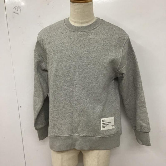 ザラ ZARA トレーナー 長袖 S 無地 灰 / グレー /  メンズ USED 古着 中古 10127958
