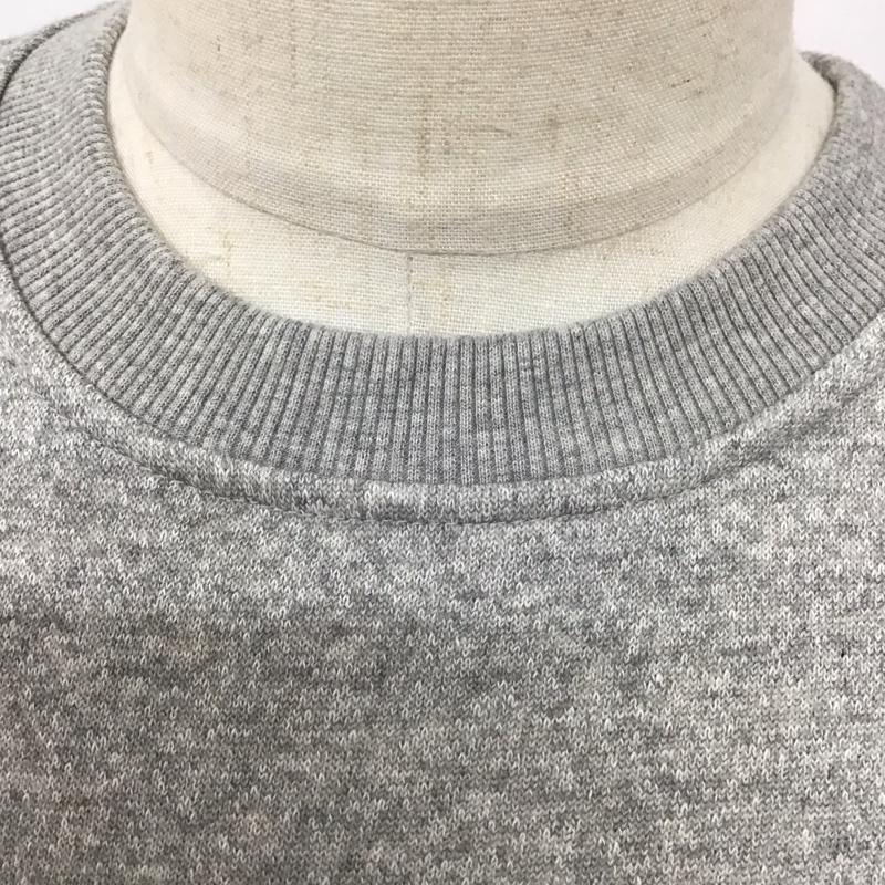 ザラ ZARA トレーナー 長袖 S 無地 灰 / グレー /  メンズ USED 古着 中古 10127958