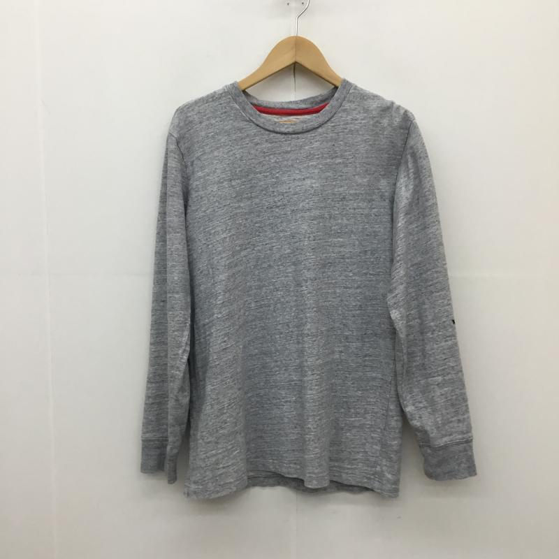 シュプリーム Supreme Tシャツ 長袖 M ロゴ、文字 灰 / グレー / X 黒 / ブラック /  メンズ USED 古着 中古 10127963