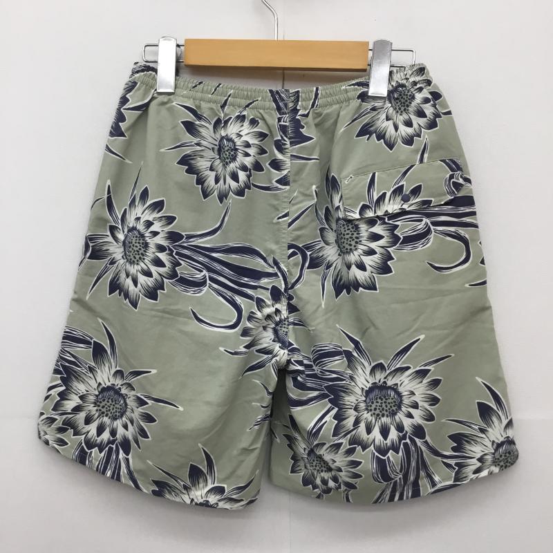 パタゴニア patagonia パンツ ショートパンツ baggies shorts 58034 S 花柄 カーキ / カーキ / X 紺 / ネイビー / X 白 / ホワイト / X 緑 / グリーン /  メンズ USED 古着 中古 10127972