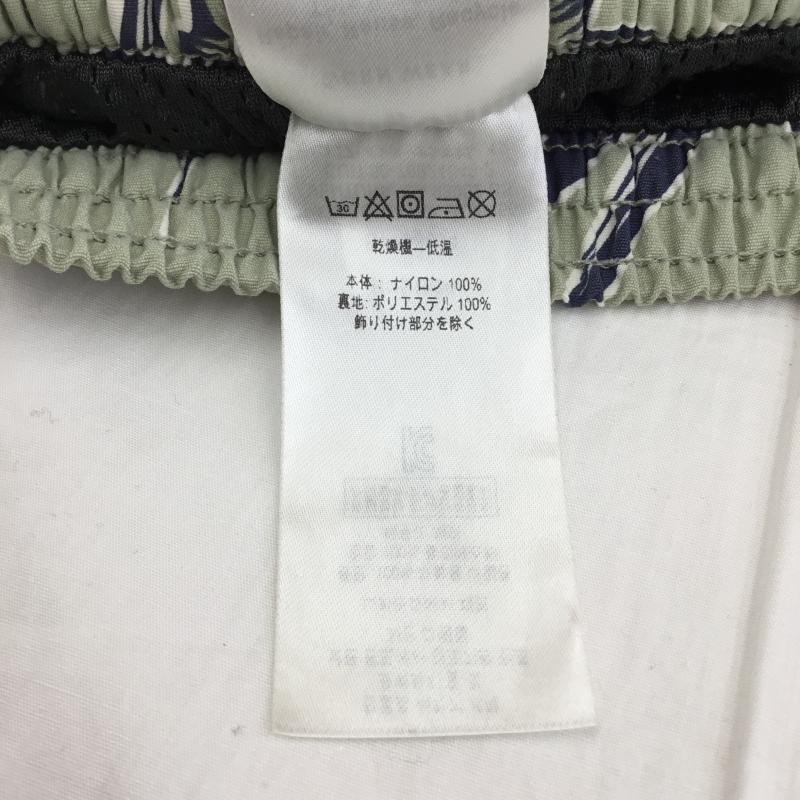 パタゴニア patagonia パンツ ショートパンツ baggies shorts 58034 S 花柄 カーキ / カーキ / X 紺 / ネイビー / X 白 / ホワイト / X 緑 / グリーン /  メンズ USED 古着 中古 10127972