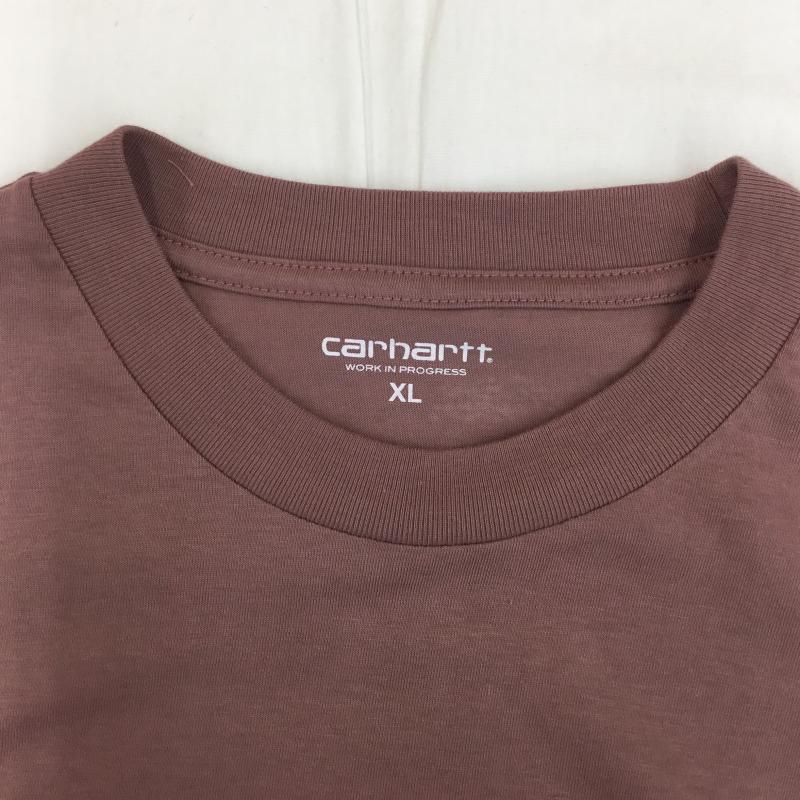 カーハートダブリューアイピー Carhartt WIP Tシャツ 半袖 Greenhouse T-Shirt　I031714 XL プリント 桃 / ピンク /  メンズ USED 古着 中古 10127975
