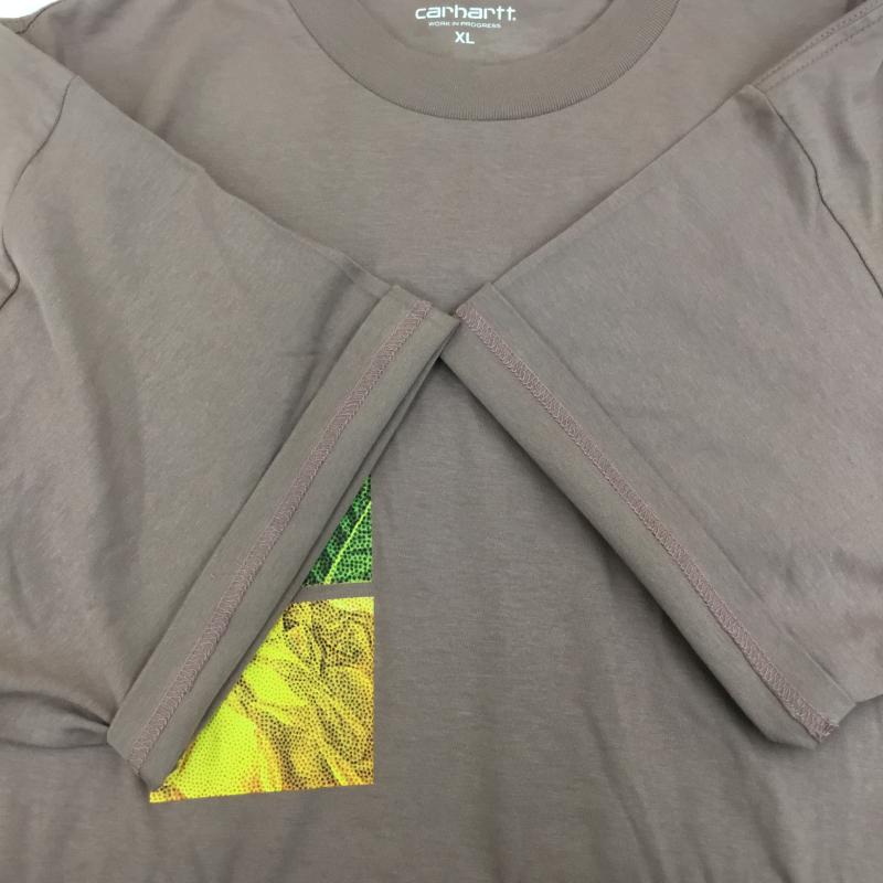 カーハートダブリューアイピー Carhartt WIP Tシャツ 半袖 Greenhouse T-Shirt　I031714 XL プリント 桃 / ピンク /  メンズ USED 古着 中古 10127975