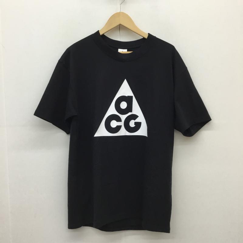 エーシージー ACG Tシャツ 半袖 NIKE AS M NRG ACG SS HBR TEE DJ3645-010 M ロゴ、文字 黒 / ブラック / X 白 / ホワイト /  メンズ USED 古着 中古 10127977